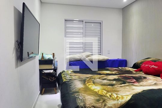 Suíte - Quarto 1 de apartamento à venda com 2 quartos, 129m² em Vila Francisco Matarazzo, Santo André