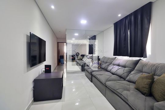 Sala de apartamento à venda com 2 quartos, 129m² em Vila Francisco Matarazzo, Santo André