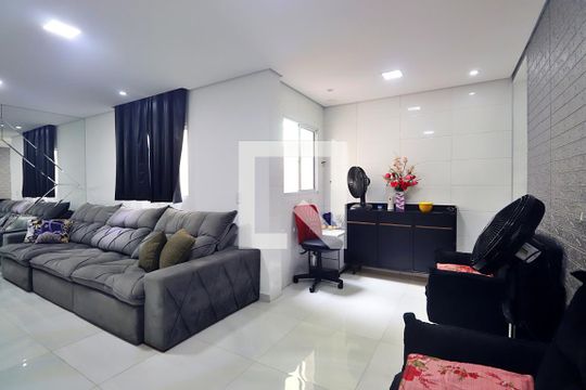 Sala de apartamento à venda com 2 quartos, 129m² em Vila Francisco Matarazzo, Santo André