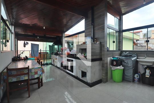 Cozinha de apartamento à venda com 2 quartos, 129m² em Vila Francisco Matarazzo, Santo André
