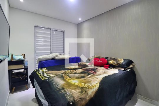 Suíte - Quarto 1 de apartamento à venda com 2 quartos, 129m² em Vila Francisco Matarazzo, Santo André