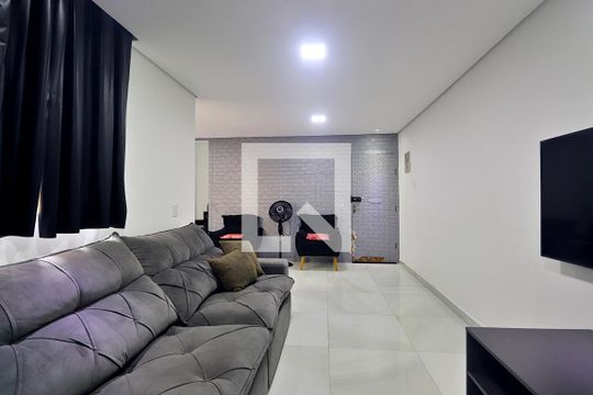 Sala de apartamento à venda com 2 quartos, 129m² em Vila Francisco Matarazzo, Santo André