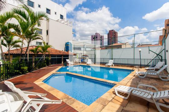 Área comum - Piscina de apartamento para alugar com 3 quartos, 92m² em Parque da Vila Prudente, São Paulo