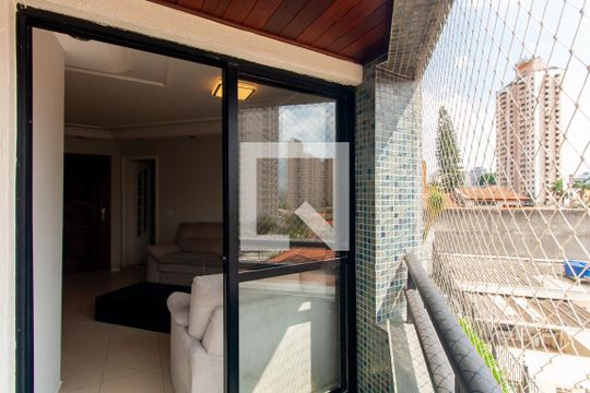 Varanda da Sala de apartamento à venda com 3 quartos, 92m² em Parque da Vila Prudente, São Paulo
