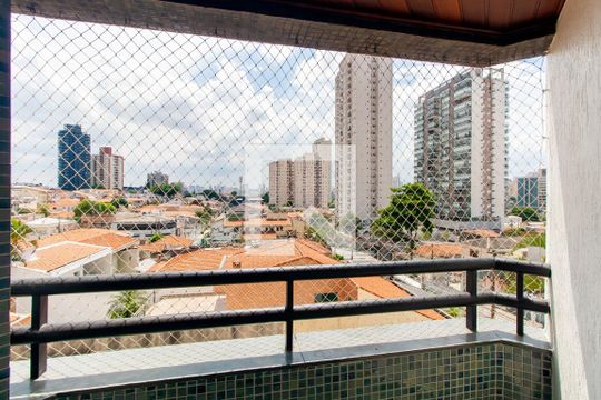 Varanda da Sala de apartamento à venda com 3 quartos, 92m² em Parque da Vila Prudente, São Paulo