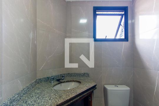 Banheiro da Suíte de apartamento para alugar com 3 quartos, 92m² em Parque da Vila Prudente, São Paulo