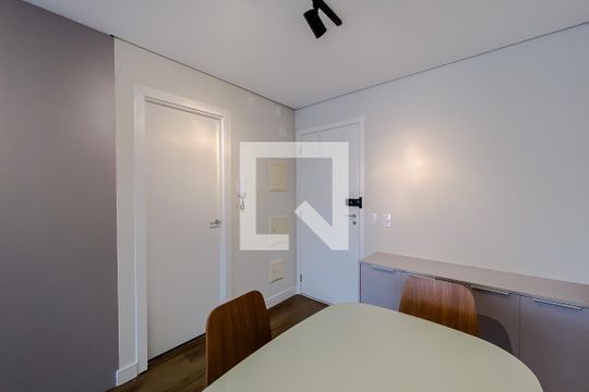 Sala de kitnet/studio à venda com 1 quarto, 55m² em Jardim Anália Franco, São Paulo