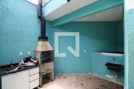 Lavanderia - churrasqueira de casa à venda com 1 quarto, 35m² em Jardim Satelite, 