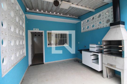 Churrasqueira - lavanderia de casa à venda com 1 quarto, 34m² em Jardim Satelite, São Paulo