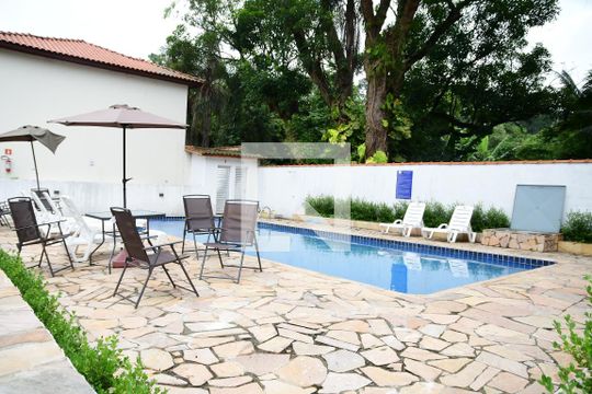 Área comum - Piscina de casa de condomínio para alugar com 2 quartos, 50m² em Jardim Torino, Cotia
