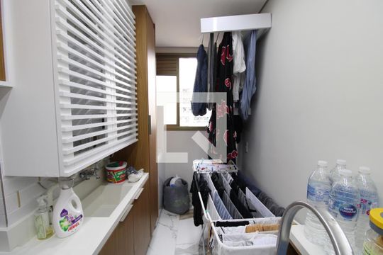 Área de Serviço de apartamento à venda com 3 quartos, 108m² em Santa Teresinha, São Paulo