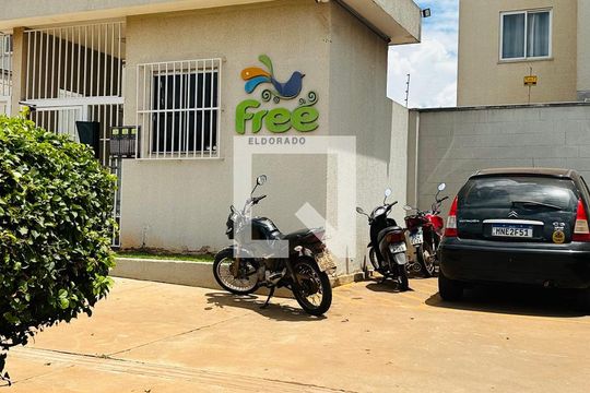 Fachada de apartamento para alugar com 2 quartos, 46m² em Parque Oeste Industrial, Goiânia
