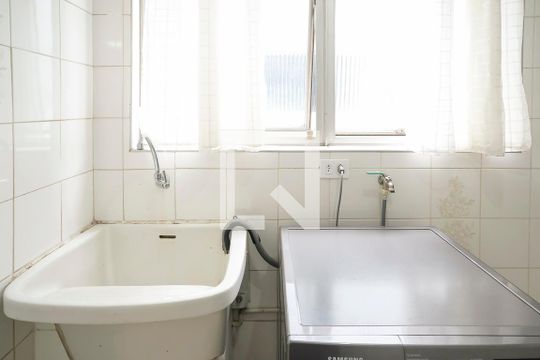 Área de Serviço de apartamento para alugar com 3 quartos, 85m² em Santa Paula, São Caetano do Sul