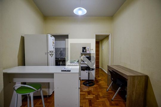 Cozinha - Armários de kitnet/studio à venda com 1 quarto, 32m² em Centro, Niterói
