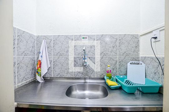 Cozinha - Armários de kitnet/studio à venda com 1 quarto, 32m² em Centro, Niterói