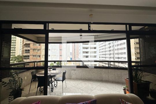 Varanda da Sala de apartamento à venda com 4 quartos, 210m² em Funcionários, Belo Horizonte