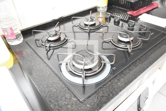 Cozinha - Cooktop de apartamento para alugar com 2 quartos, 43m² em Campo Grande, Rio de Janeiro