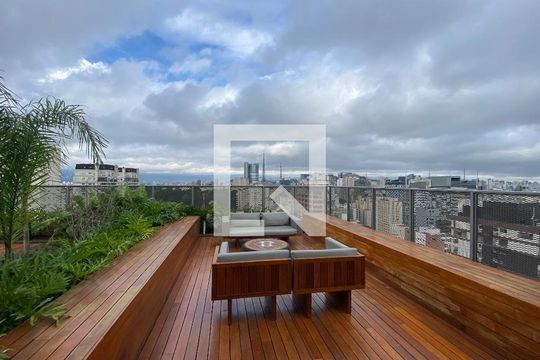 Área comum de kitnet/studio à venda com 1 quarto, 36m² em Pinheiros, São Paulo