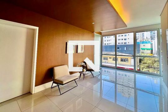 Área comum de apartamento para alugar com 1 quarto, 37m² em Indianópolis, São Paulo