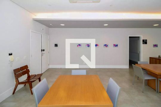 Área comum de apartamento para alugar com 1 quarto, 37m² em Indianópolis, São Paulo