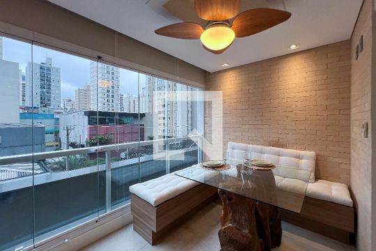 Varanda de apartamento para alugar com 1 quarto, 37m² em Indianópolis, São Paulo