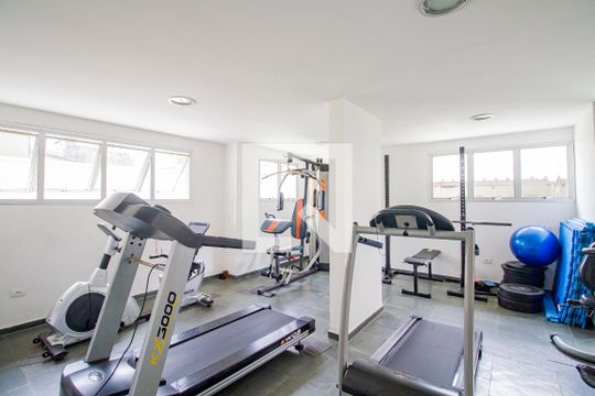 Área comum - Academia de apartamento à venda com 1 quarto, 45m² em Vila Congonhas, São Paulo