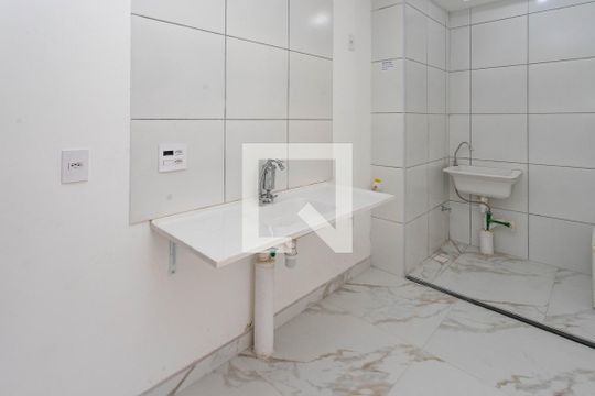 Cozinha de apartamento à venda com 2 quartos, 35m² em Jardim São Savério, São Bernardo do Campo