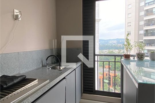 Varanda de apartamento à venda com 2 quartos, 91m² em Alphaville Empresarial, Barueri