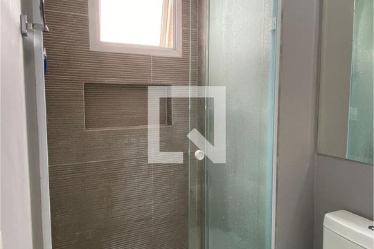 Banheiro da Suíte 1 de apartamento à venda com 2 quartos, 91m² em Alphaville Empresarial, Barueri