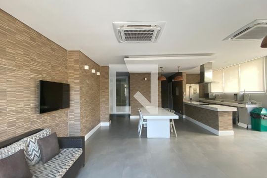 Área comum - Salão de Festas de apartamento à venda com 2 quartos, 91m² em Alphaville Empresarial, Barueri