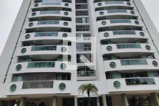 Fachada do bloco de apartamento à venda com 2 quartos, 68m² em Recreio dos Bandeirantes, Rio de Janeiro