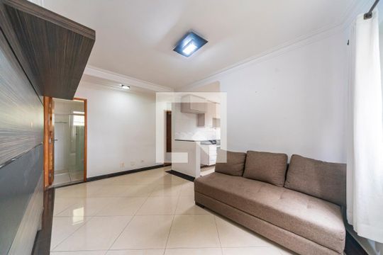 Sala de apartamento à venda com 3 quartos, 66m² em Jardim Alvorada, Santo André
