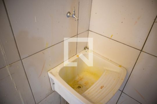 Área de Serviço de casa para alugar com 1 quarto, 40m² em Vila Isolina Mazzei, São Paulo