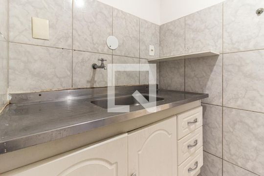 Cozinha de apartamento para alugar com 1 quarto, 49m² em Centro Histórico de São Paulo, São Paulo