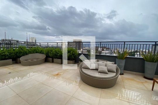 Área comum de apartamento para alugar com 1 quarto, 26m² em Sumaré, São Paulo