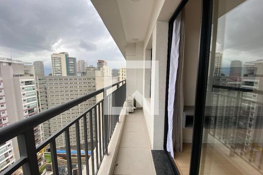 Sacada de apartamento para alugar com 1 quarto, 26m² em Sumaré, São Paulo