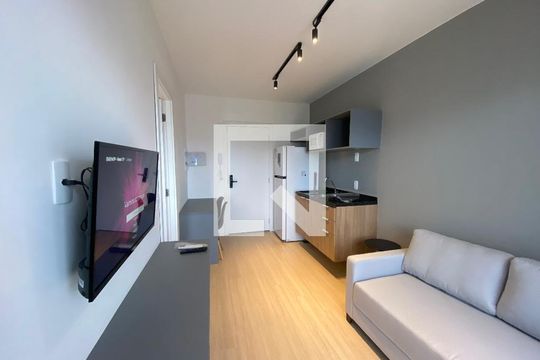 Sala de apartamento para alugar com 1 quarto, 26m² em Sumaré, São Paulo