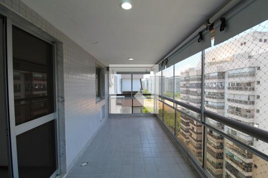 Varanda de apartamento à venda com 2 quartos, 82m² em Barra da Tijuca, Rio de Janeiro