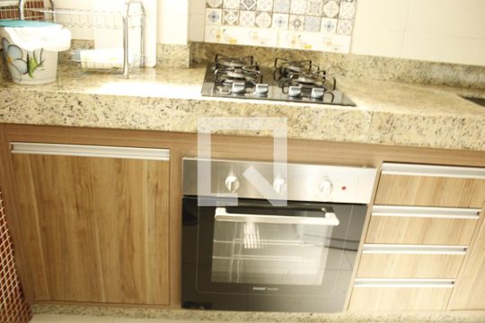 Cozinha - Armários de apartamento à venda com 3 quartos, 73m² em Ressaca, Contagem