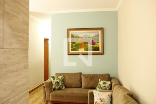 Sala de apartamento à venda com 3 quartos, 73m² em Ressaca, Contagem