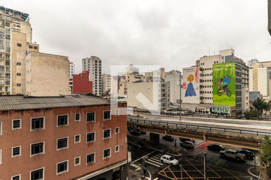 Vista do Studio de kitnet/studio à venda com 1 quarto, 27m² em Vila Buarque, São Paulo