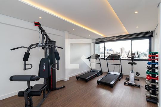 Área comum - Academia de apartamento para alugar com 1 quarto, 28m² em Jardim São Paulo(zona Norte), São Paulo