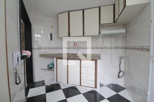 Cozinha e Área de Serviço de apartamento para alugar com 2 quartos, 58m² em Curicica, Rio de Janeiro