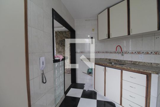 Cozinha e Área de Serviço de apartamento para alugar com 2 quartos, 58m² em Curicica, Rio de Janeiro