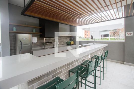 Churrasqueira de apartamento para alugar com 2 quartos, 64m² em Jardim Caravelas, São Paulo