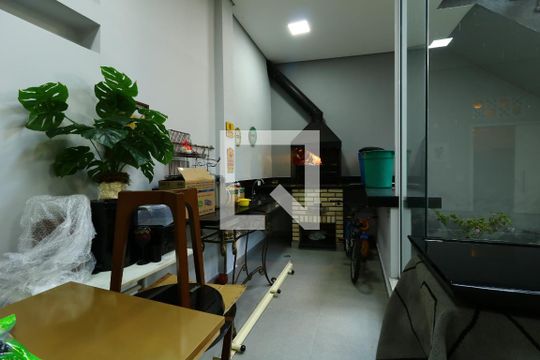 Área Comum - Churrasqueira de casa para alugar com 3 quartos, 357m² em Vila Vitoria, Santo André