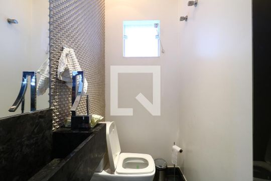 Lavabo - Térreo de casa para alugar com 3 quartos, 357m² em Vila Vitoria, Santo André