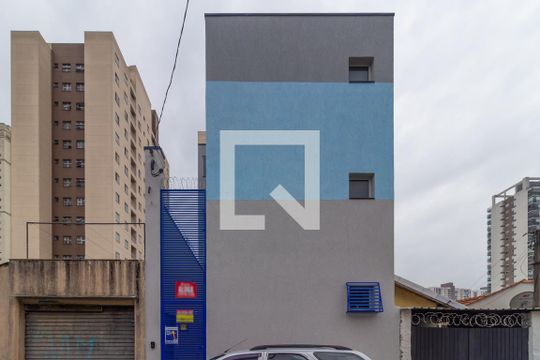 Fachada de apartamento para alugar com 1 quarto, 35m² em Vila Zelina, São Paulo