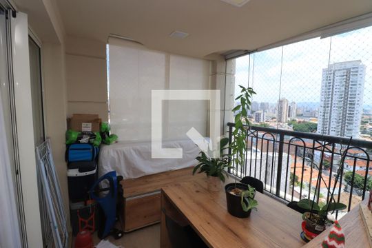 Varanda de apartamento à venda com 3 quartos, 96m² em Vila Gomes Cardim, São Paulo