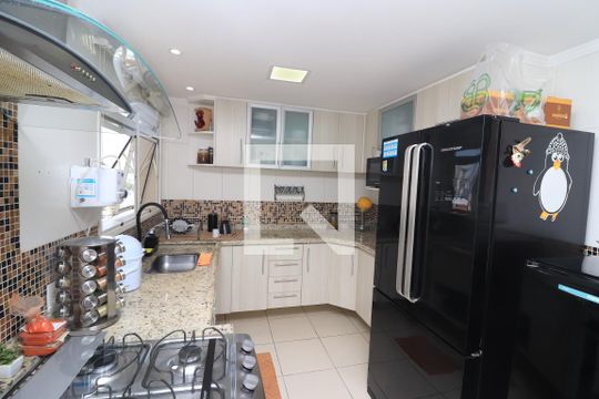 Cozinha de apartamento à venda com 3 quartos, 96m² em Vila Gomes Cardim, São Paulo